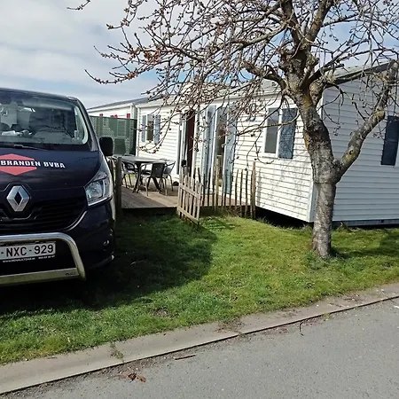 شاليه Stacaravan Met Tuin Nr 2126 بريدين